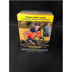 2018-19 UPPER DECK SERIES ONE HOCKEY CARD BOX (12 PACKS)
