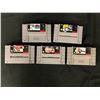 Image 1 : SUPER NINTENDO VIDEO GAME LOT