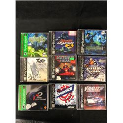 PLAYSTATION VIDEO GAME LOT