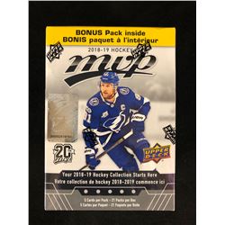 2018-19 UPPER DECK MVP HOCKEY CARDS BOX (21 PACKS)