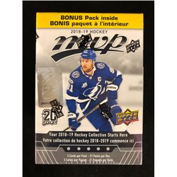 2018-19 UPPER DECK MVP HOCKEY CARDS BOX (21 PACKS)