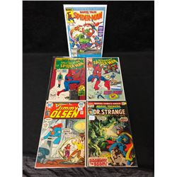 COMIC BOOK LOT (SPIDER-MAN/ DR. STRANGE/ SUPERMAN'S PAL JIMMY OLSEN)