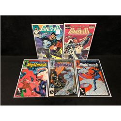 THE PUNISHER & NIGHTMASK COMIC BOOK LOT