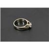 Image 3 : 22) 10K WHITE GOLD DIAMOND SOLITAIRE RING