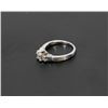 Image 2 : 23) 14K WHITE GOLD 3 DIAMOND RING