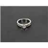 Image 1 : 45) 14K WHITE GOLD DIAMOND ENGAGEMENT RING