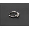 Image 3 : 48) 14K WHITE GOLD 3 DIAMOND RING