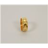 Image 2 : 55) 21K YELLOW GOLD FANCY DESIGN BAND RING