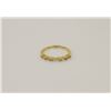 Image 1 : 56) 18K YELLOW GOLD DIAMOND MELEE BAND