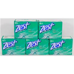 BAG OF ZEST BAR SOAP