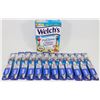 Image 1 : BAG OF ORAL B TOOTH BRUSHES AND WELCH'S FRUIT