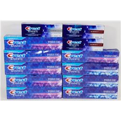 BAG OF CREST 3D WHITE TOOTHPASTE