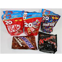 BAG OF ASSORTED BITE SIZE CHOCOLATE BARS