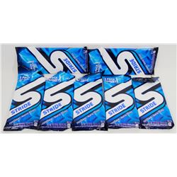 BAG OF STRIDE PEPPERMINT GUM