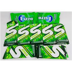 BAG OF ASSORTED SPEARMINT GUM