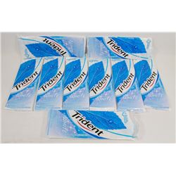 BAG OF TRIDENT PEPPERMINT WHITE GUM