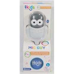 KIDS SINGING MACHINE 2 IN 1 WIRELESS MICROPHONE &
