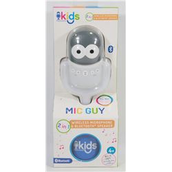 KIDS SINGING MACHINE 2 IN 1 WIRELESS MICROPHONE &