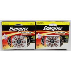BAG OF ENERGIZER HEARING AID BATTERIES