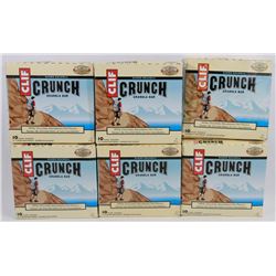 6 BOXES OF CLIF GRANOLA CRUNCH BARS