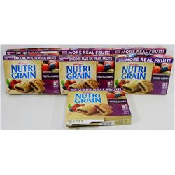 7 ASSORTED BOXES OF NUTRIGRAIN BARS