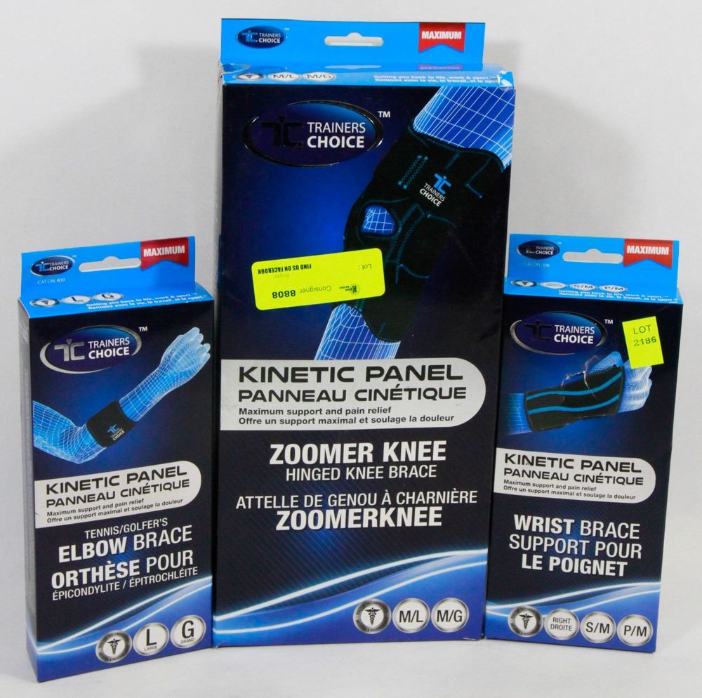 BUNDLE OF TRAINERS CHOICE BRACES Kastner Auctions