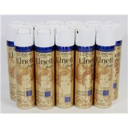 BAG OF LOREAL ELNETT SATIN HAIR SPRAYS