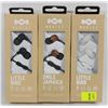 Image 1 : LOT OF 3 MARLEY EARBUD HEADPHONES