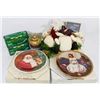 Image 1 : LOT OF CHRISTMAS ITEMS INCLUDING, HANDMAID INDOOR