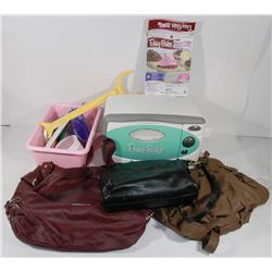 ORIGINAL EASY BAKE OVEN WITH ACCESSORIES AND 3