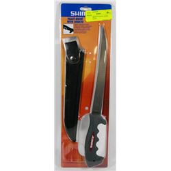 NEW SHIMANO 9" FILLET KNIFE WITH SHEATH
