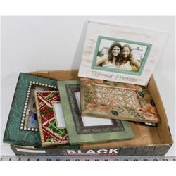 FLAT OF ASSORTED NEW DESIGNER PICTURE FRAMES