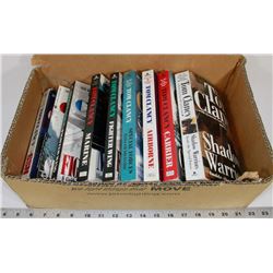 COLLECTION OF TOM CLANCY WAR NOVELS