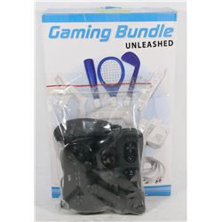 WII GAMING BUNDLE & 3 NEW WII CONTROLLERS