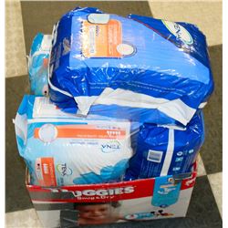 LOT OF 6 TENA UNISEX PROTECTIVE UNDERWEAR,