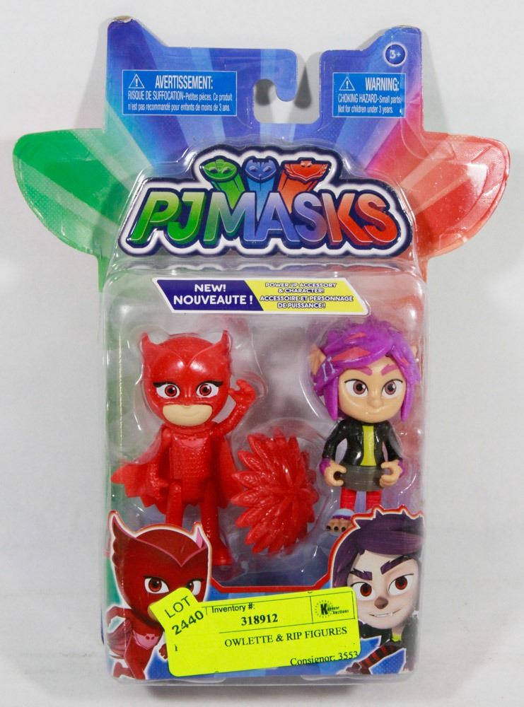 PJ MASKS OWLETTE & RIP FIGURES