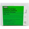Image 1 : BOX OF MSA CHEMICAL CARTRIDGES