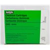 Image 1 : BOX OF MSA CHEMICAL CARTRIDGES