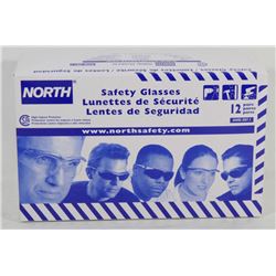 CASE OF 12 SAFETY GLASSES