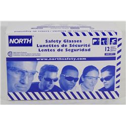 CASE OF 12 SAFETY GLASSES