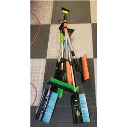 6 NEW EXPANDABLE METAL SNOW BRUSHES