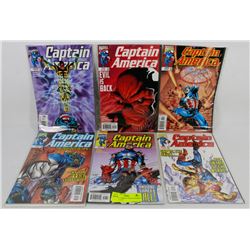 MARVEL COMICS CAPTAIN AMERICA  -ISSUES 13-18