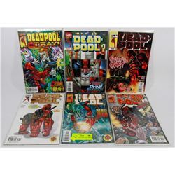 MARVEL COMICS DEADPOOL ISSUES #31-36.
