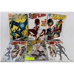 DC COMICS THE FLASH ISSUES #151-156.