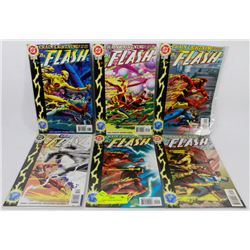 DC COMICS THE FLASH ISSUES #145-150.