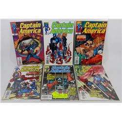 MARVEL COMICS CAPTAIN AMERICA ISSUES #19-24.