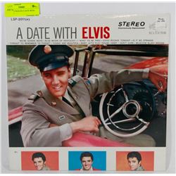 FACTORY SEALED A DATE WITH ELVIS LP.