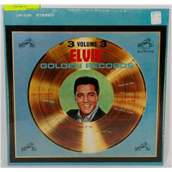 FACTORY SEALED ELVIS GOLDEN RECORDS VOLUME 3 LP.