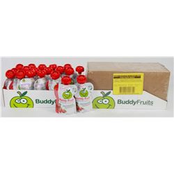 2 CASES OF BUDDY FRUITS PURE BLENDED FRUIT