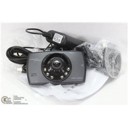 NEW HD DASH CAM WITH MOUNT AND 12V POWER SUPPLY